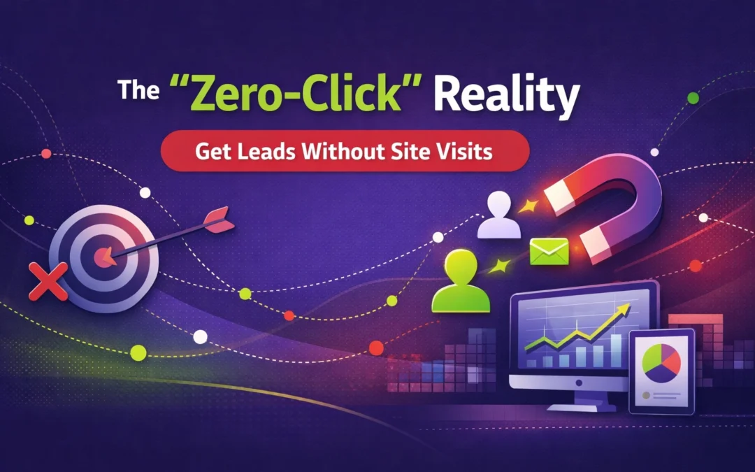 The “Zero-Click” Reality: How to Get Leads When People Don’t Visit Your Site
